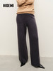 HIDEMI 进口浣熊毛抽绳长裤阔腿裤 商品缩略图1