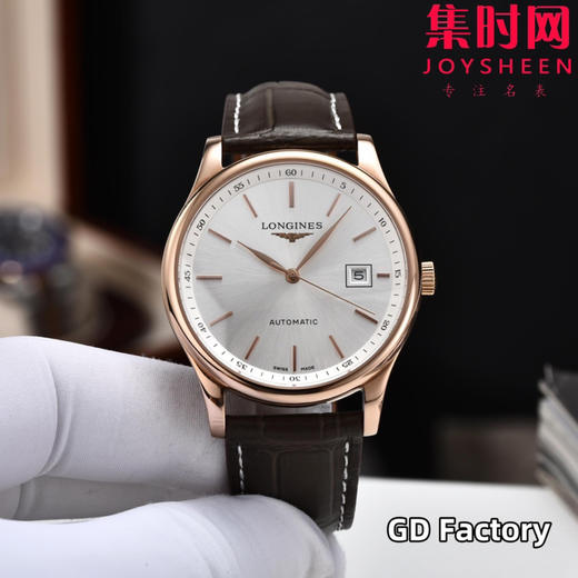 【新款大号40mm】浪琴名匠3点历系列 男士腕表
机芯：进口西铁城 商品图3