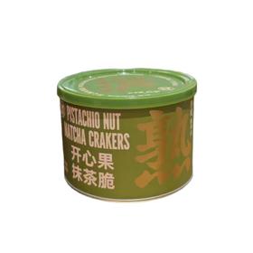 熟道 开心果抹茶脆曲奇饼干120g/罐