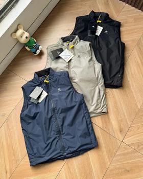 D110903秋冬款专业户外科技面料3M新雪丽马甲男女同款