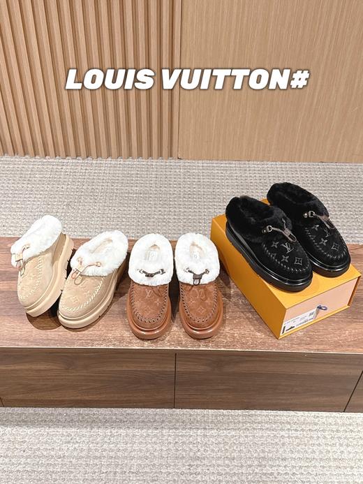 驴家 LVSki 系列 毛拖/闭趾凉拖/短靴 （DBG） 商品图5