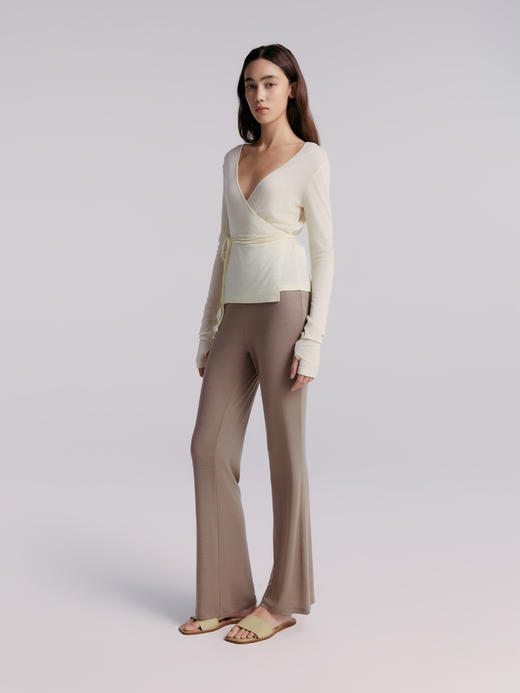 Her Senses｜时装 12HCD11J1 裹身系带开衫 [ 奶油白WH08 / 黑BK01 ] 商品图4