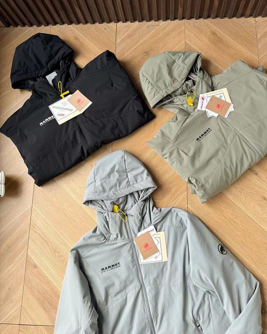 D110902男女同款防泼水透气修身连帽保暖上衣棉服 商品图8