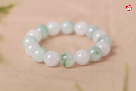 天然翡翠手串   珠径：11.8mm 商品图1