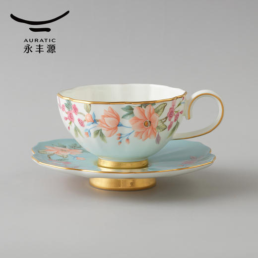 永丰源天青时代4头茶具套装陶瓷泡茶杯1壶1杯礼盒装 瓷器商品不支持七天无理由 商品图3