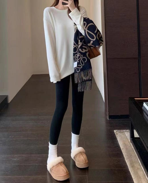 SUNJ9909安第斯羊绒打底裤 商品图1