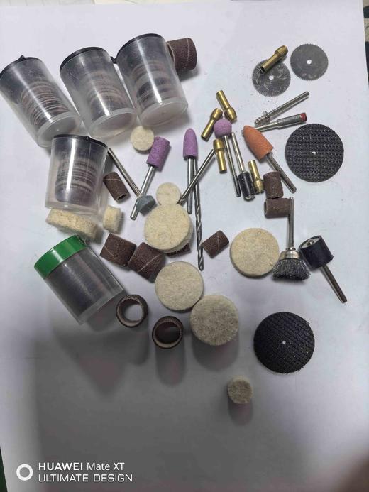 【货号01733】电磨配件231件套小型电磨配件电磨磨头文玩打磨抛光玉石电磨头 商品图1