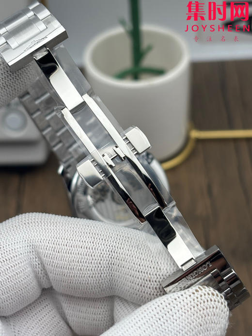 AF浪琴名匠月相系列 四针月相 名匠月相40mm 经典数字面 自动机械 男士腕表 商品图5