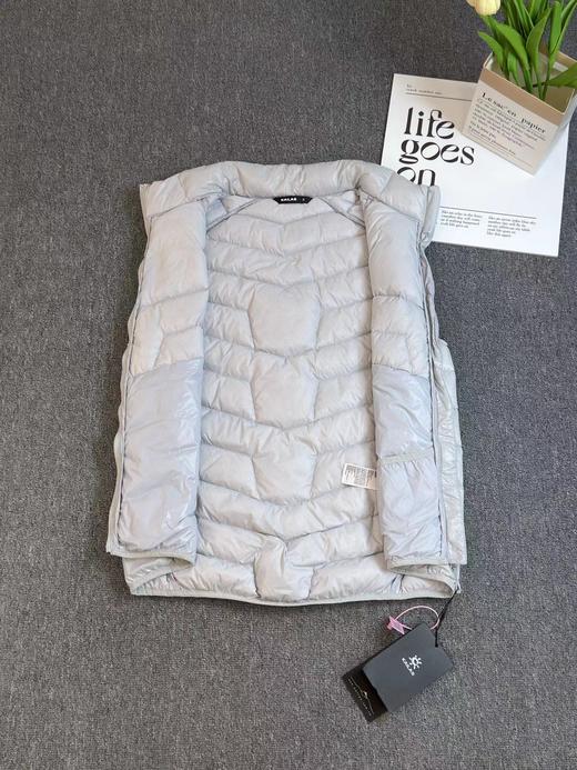 D110907户外高海拔登山防绒保暖男女款900蓬拒水鹅绒马甲 商品图3