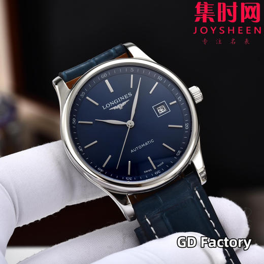 【新款大号40mm】浪琴名匠3点历系列 男士腕表
机芯：进口西铁城 商品图1