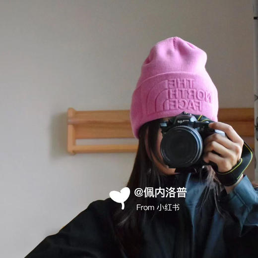 正品北面加厚毛线帽 商品图0