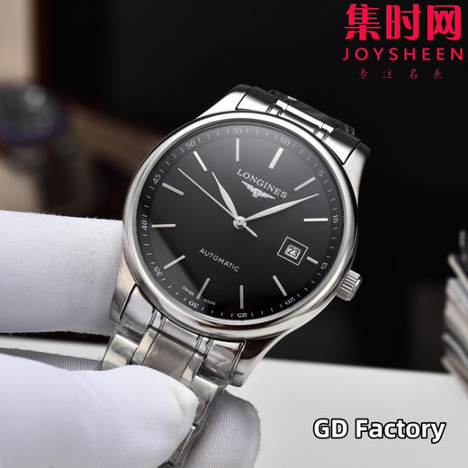 【新款大号40mm】浪琴名匠3点历系列 男士腕表
机芯：进口西铁城 商品图1