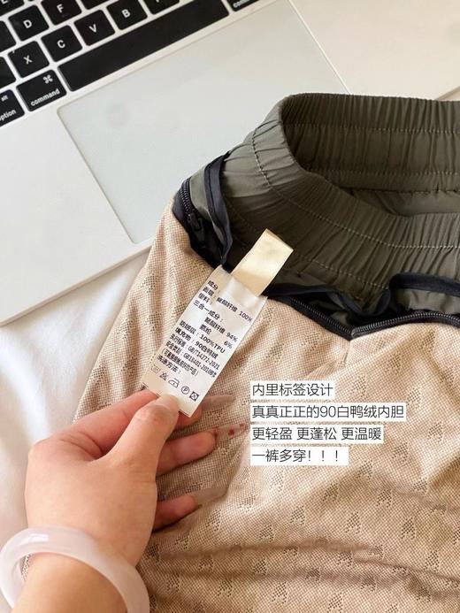 D110927一裤多穿可脱卸款户外运动三合一情侣羽绒裤 商品图8