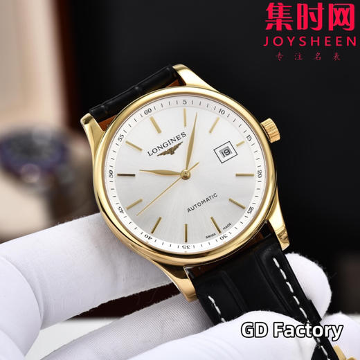 【新款大号40mm】浪琴名匠3点历系列 男士腕表
机芯：进口西铁城 商品图1