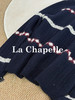专柜实拍【自留款！兔毛+绵羊毛】拉夏贝尔/La Chapelle韩系圆领撞色菱格针织衫慵懒风宽松显瘦毛衣 商品缩略图6