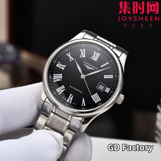 【新款大号40mm】浪琴名匠3点历系列 男士腕表
机芯：进口西铁城 商品图2