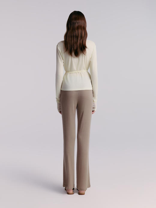 Her Senses｜时装 12HCD11J1 裹身系带开衫 [ 奶油白WH08 / 黑BK01 ] 商品图6