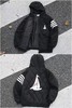 D110940秋冬新款四道杠复古连帽帆船羽绒棉服棉衣外套 商品缩略图13
