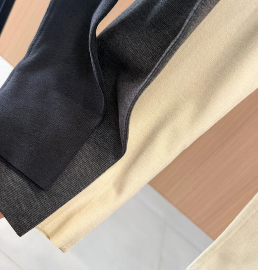 外贸莫代尔保暖秋裤德绒瑜伽裤 商品图1