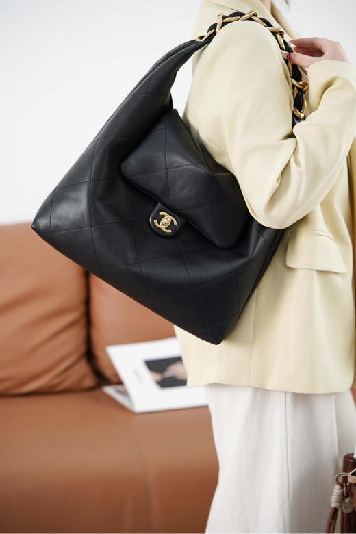 香奈儿  25k 嬉皮HOBO包  大号（LZ） 商品图6