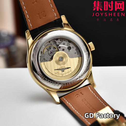 【新款大号40mm】浪琴名匠3点历系列 男士腕表
机芯：进口西铁城 商品图6