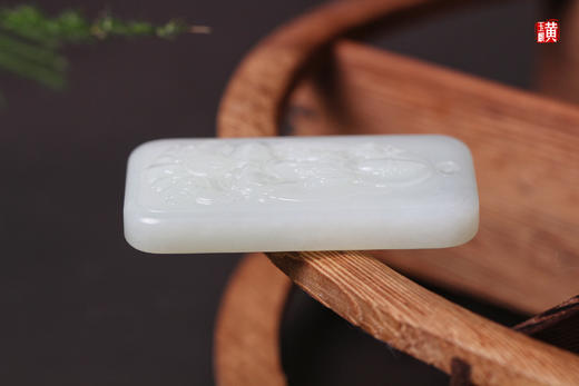 和田白玉【大势至菩萨】吊坠 商品图4