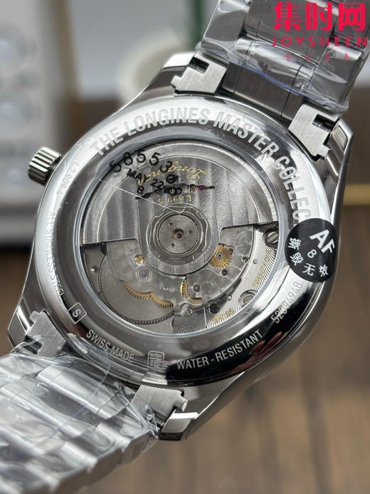 AF浪琴名匠月相系列 四针月相 名匠月相40mm 经典数字面 自动机械 男士腕表 商品图4