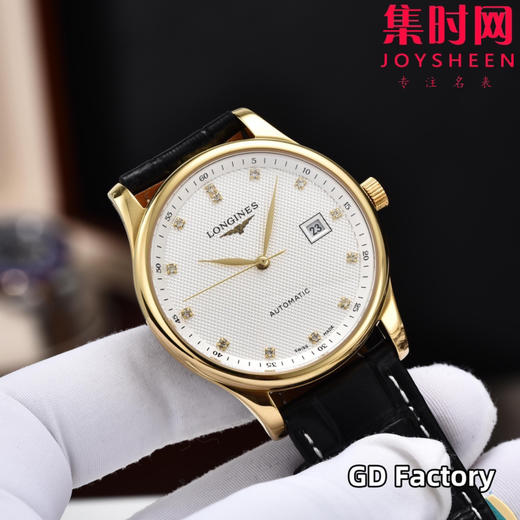 【新款大号40mm】浪琴名匠3点历系列 男士腕表
机芯：进口西铁城 商品图2