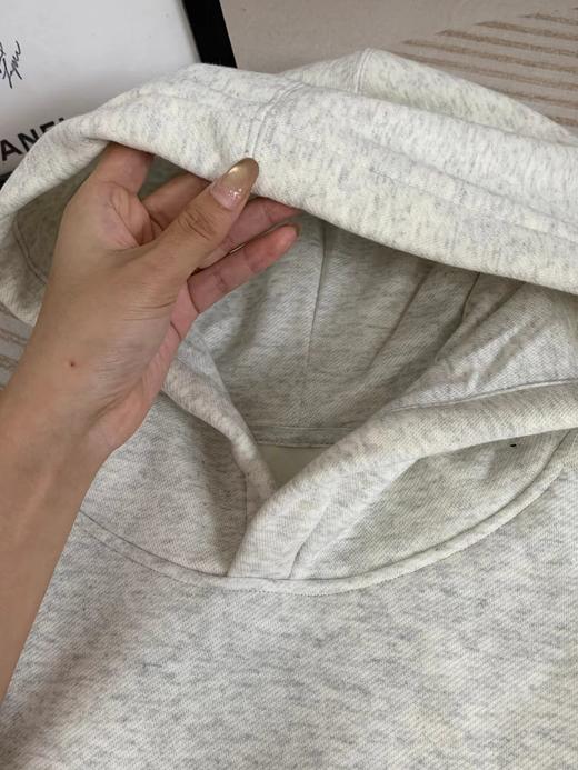 D110931秋冬连帽金属马蹄扣加绒卫衣男女同款 商品图13