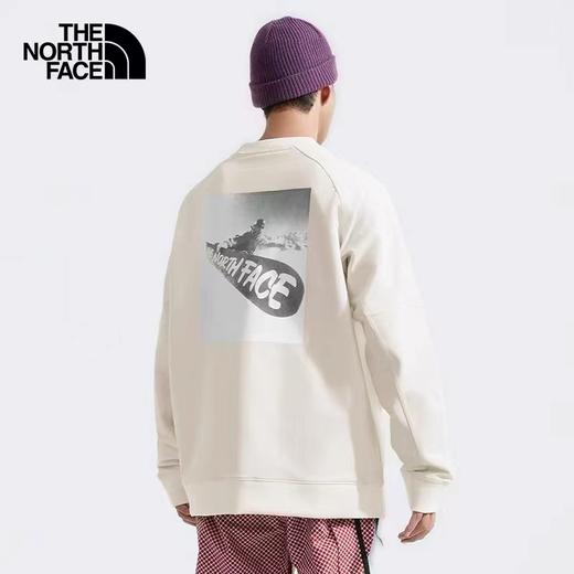 D110932男士户外休闲运动加绒针织圆领套头卫衣 商品图4