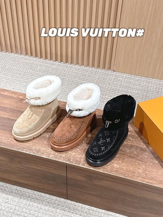 驴家 LVSki 系列 毛拖/闭趾凉拖/短靴 （DBG） 商品图3