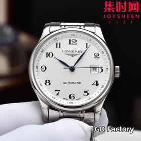 【新款大号40mm】浪琴名匠3点历系列 男士腕表
机芯：进口西铁城