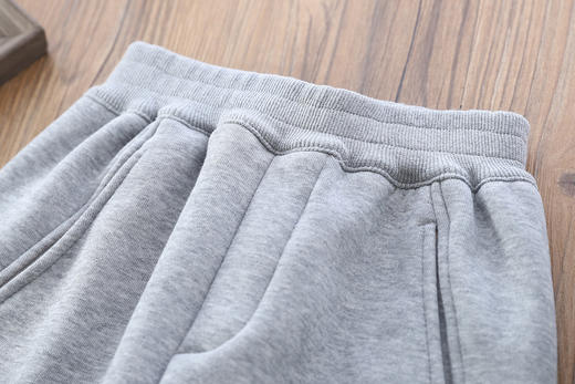 110-170儿童防风加绒加厚卫裤中大童休闲长裤运动裤 商品图7