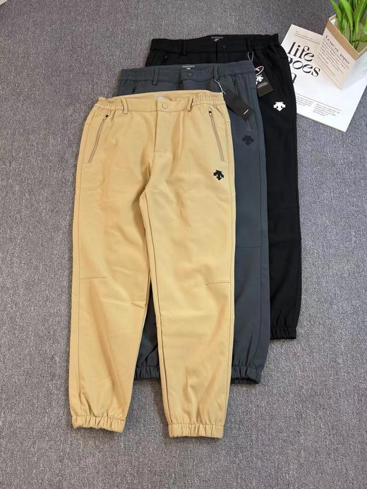 D110908秋冬保暖加绒加厚款户外防风男士休闲长裤 商品图0