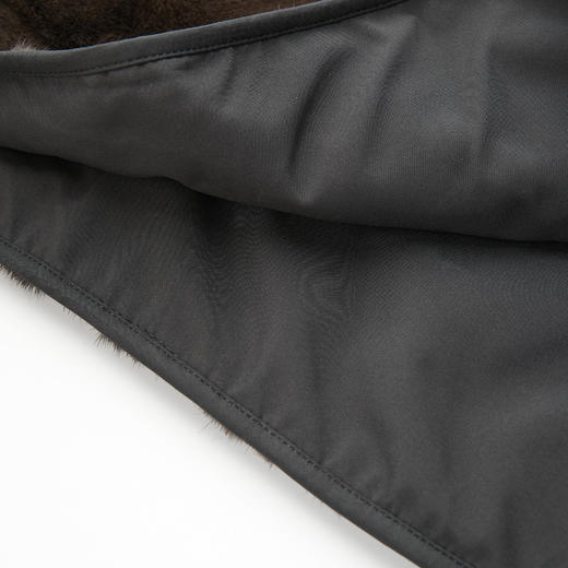 ROMI STUDIO丹麦进口天鹅绒水貂横排皮毛奢华长款皮草 RWCWW86913 商品图4