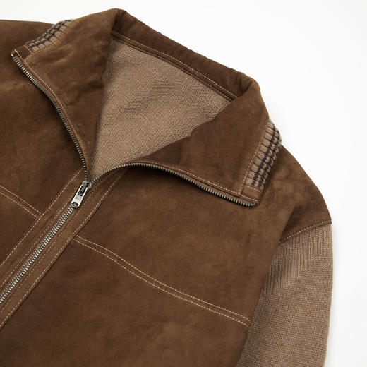 ROMI STUDIO非洲混种羊皮直身落肩羊绒羊毛皮毛织外套 RWCWWG6640 商品图4