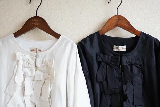 Bunon蝴蝶结轻薄衬衫外套 商品图2