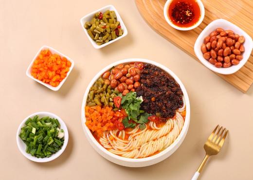 顺丰现做现发💥【状元嫂肉酱米线】70克肉酱、8包食材！免泡发，冷水直接煮！3个步骤，4种吃法！7分钟快速get正宗徐州味~~WD 商品图2