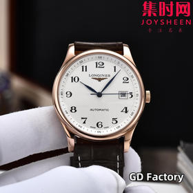 【新款大号40mm】浪琴名匠3点历系列 男士腕表
机芯：进口西铁城