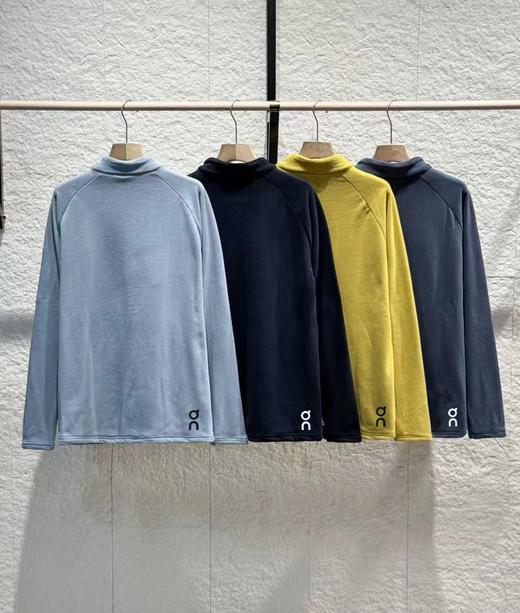 D110923秋冬新款轻户外可蓄热半拉链奥粒绒抓绒衣 商品图2