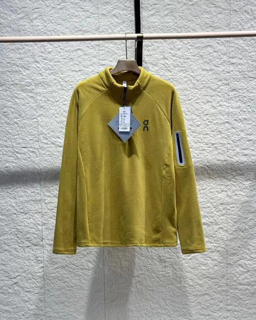 D110923秋冬新款轻户外可蓄热半拉链奥粒绒抓绒衣 商品图3