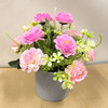 【花思源】扫墓专用仿真鲜花盆花（拼色）国际品质仿真花 商品缩略图0