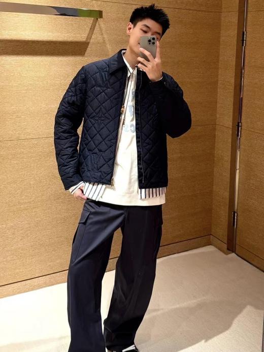 驴家 25FWMonogram提花绗缝夹克式衬衫（DY） 商品图1