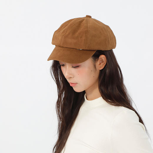 经典皮条八角帽其他类帽纪念日百货门店同款（咖啡色有色差介意慎拍）164144086 商品图4