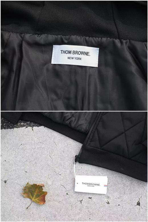 D110940秋冬新款四道杠复古连帽帆船羽绒棉服棉衣外套 商品图12