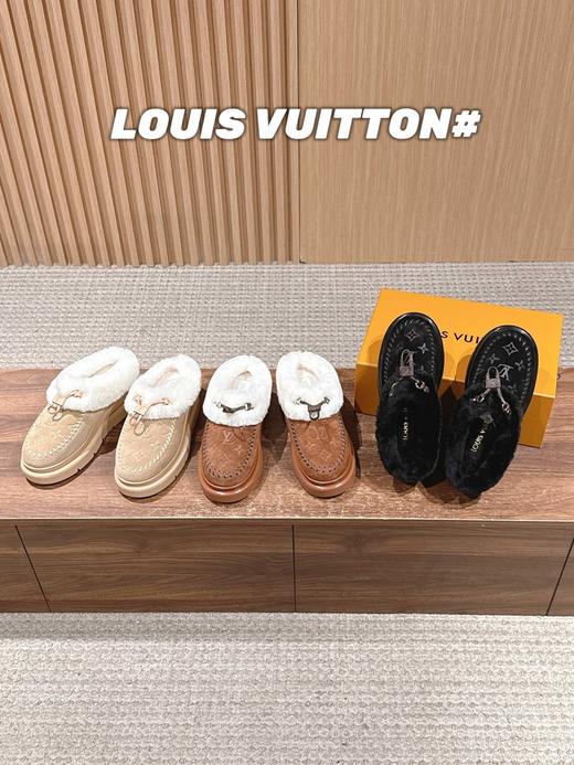 驴家 LVSki 系列 毛拖/闭趾凉拖/短靴 （DBG） 商品图4