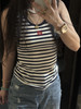 LOE&WE罗&意威 图案印花条纹圆领无袖套头背心（蕾姐上身S） 商品缩略图5