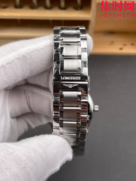 AF浪琴名匠月相系列 四针月相 名匠月相40mm 蓝盘钻面 自动机械 男士腕表 商品图7