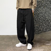 徐太浪【保暖混纺 抽绳系腰】休闲裤男2025新款宽松直筒大码裤子 商品缩略图3