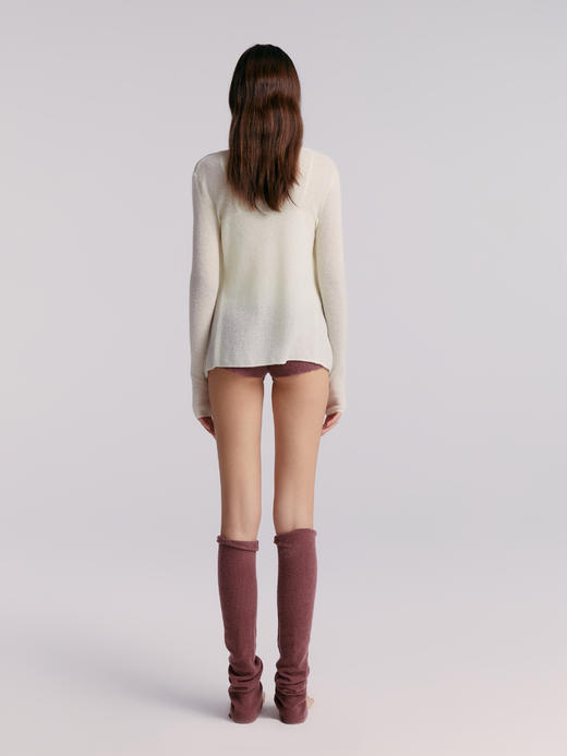 Her Senses｜时装 12WCD30K1 系带开衫 [ 奶油白WH08 ] 商品图3